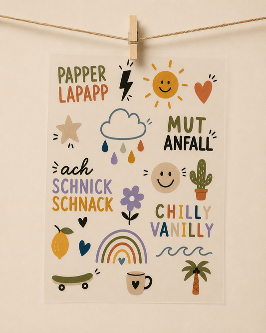 Motivbogen - SCHNICK SCHNACK